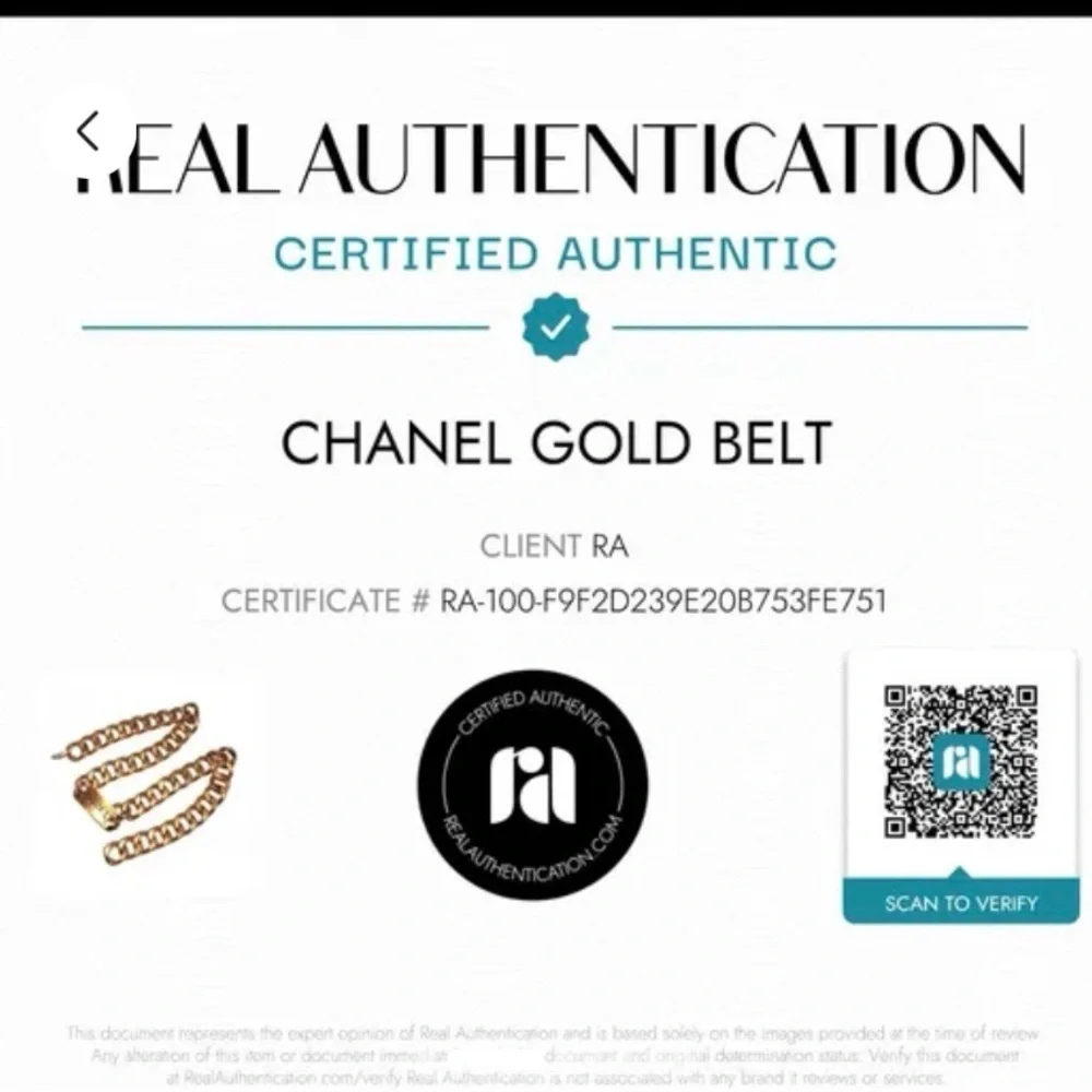 Vintage CHANEL Nameplate Belt or Necklace 1988 - Picture 8 of 8